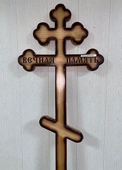 Крест сосна фигурный 1